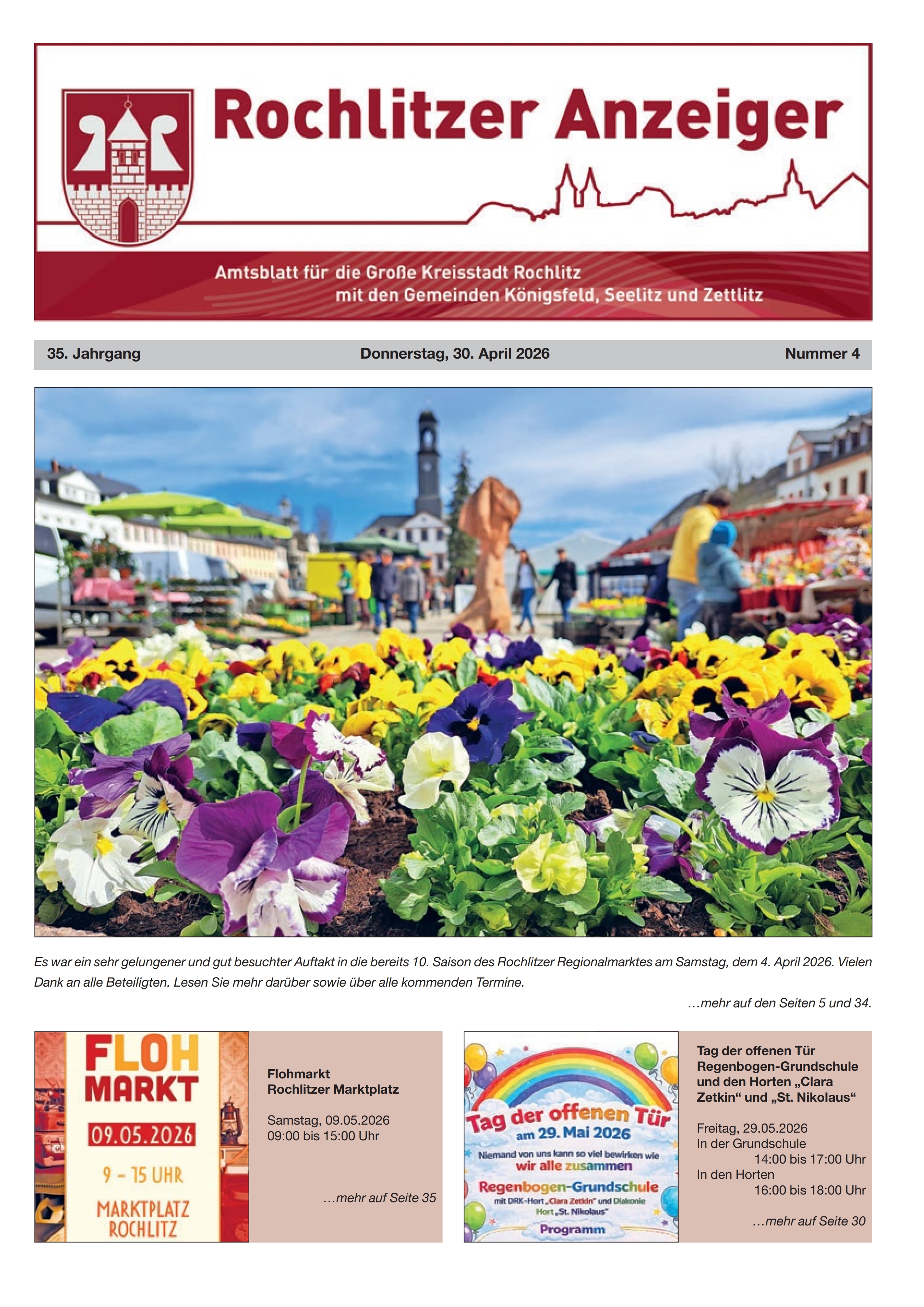 Öffnet Anzeiger Ausgabe April 2026 als PDF