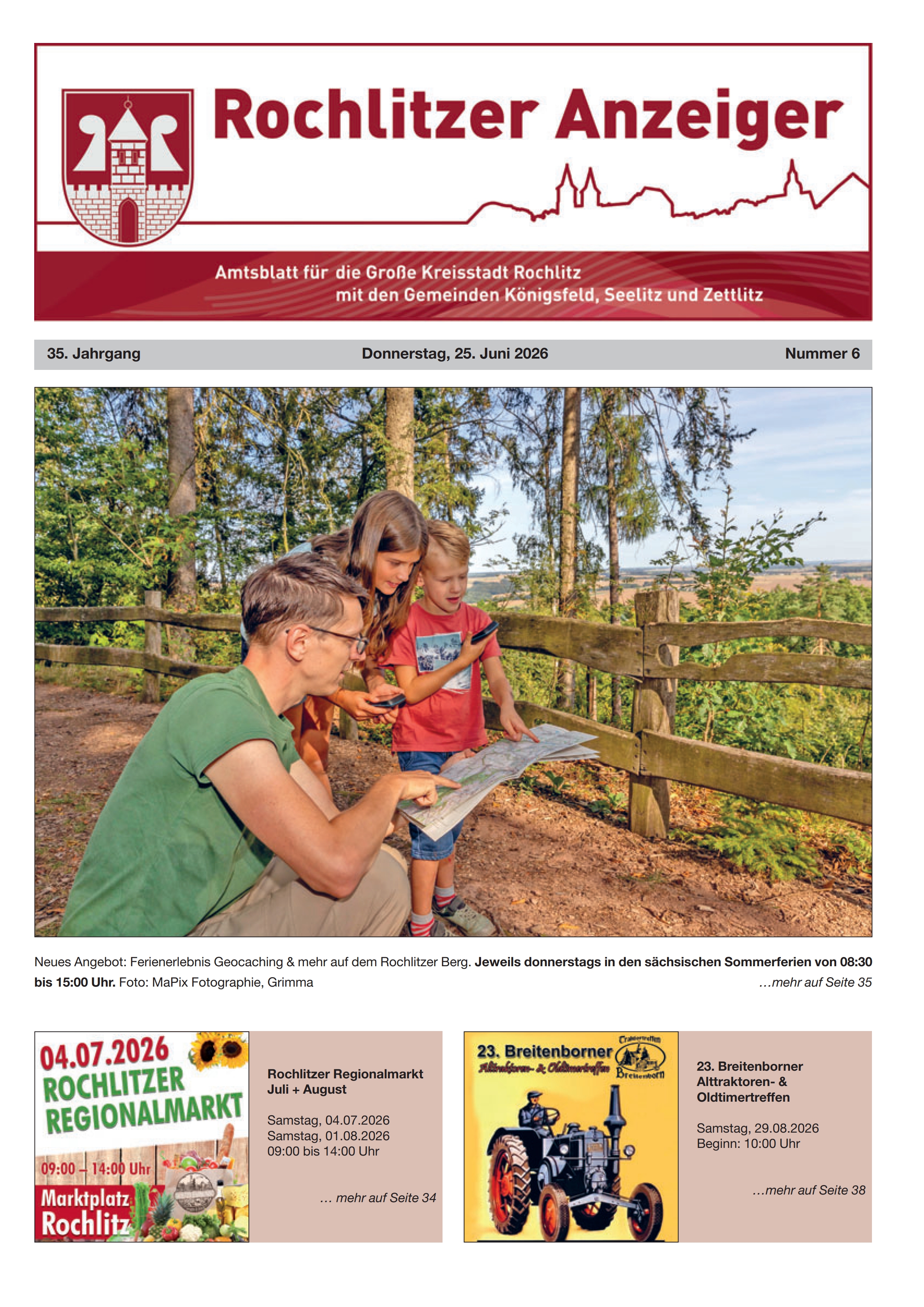Öffnet Anzeiger Ausgabe Juni 2026 als PDF